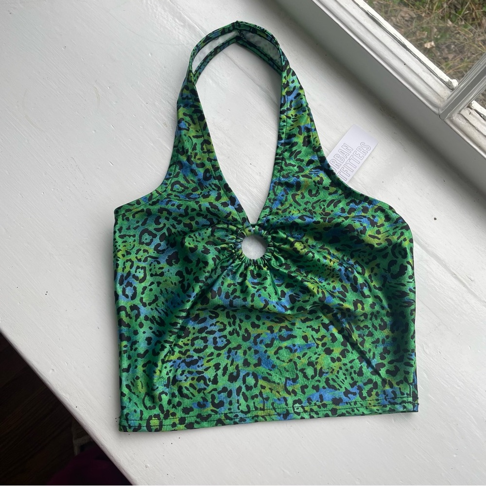 NWT Urban Outfitters O-ring Halter Top